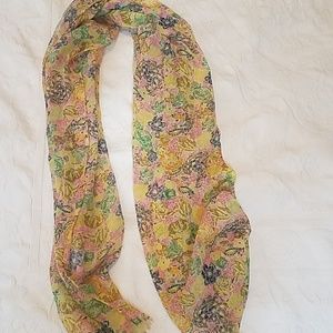 Floral scarf